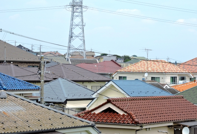 沢山の屋根