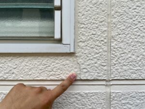 サイディング　クラック