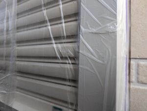 シャッター 養生