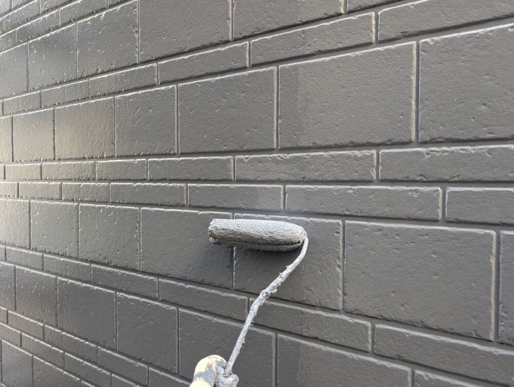 外壁　サイディング　上塗り