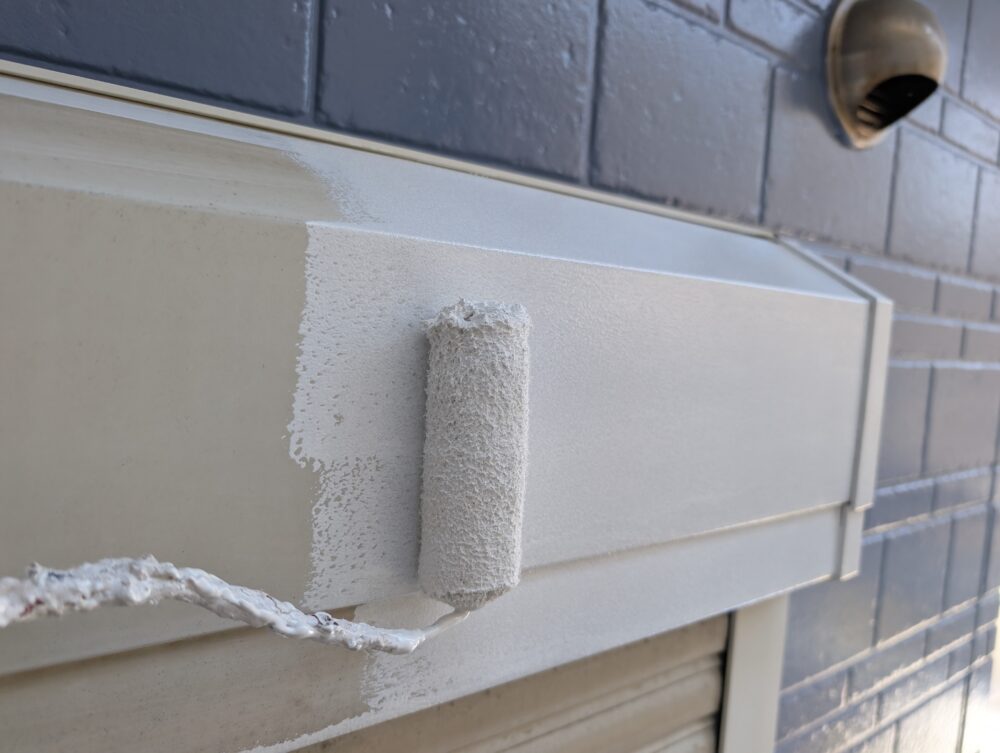 シャッターボックス　錆止め