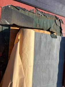 トップライト　野地板