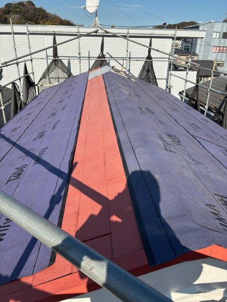 屋根　防水シート