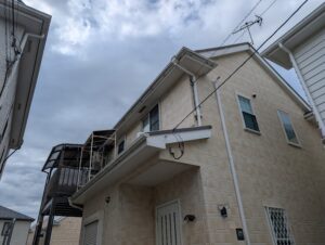 外壁　全景　ビフォー　O様