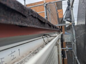 破風　軒樋復旧