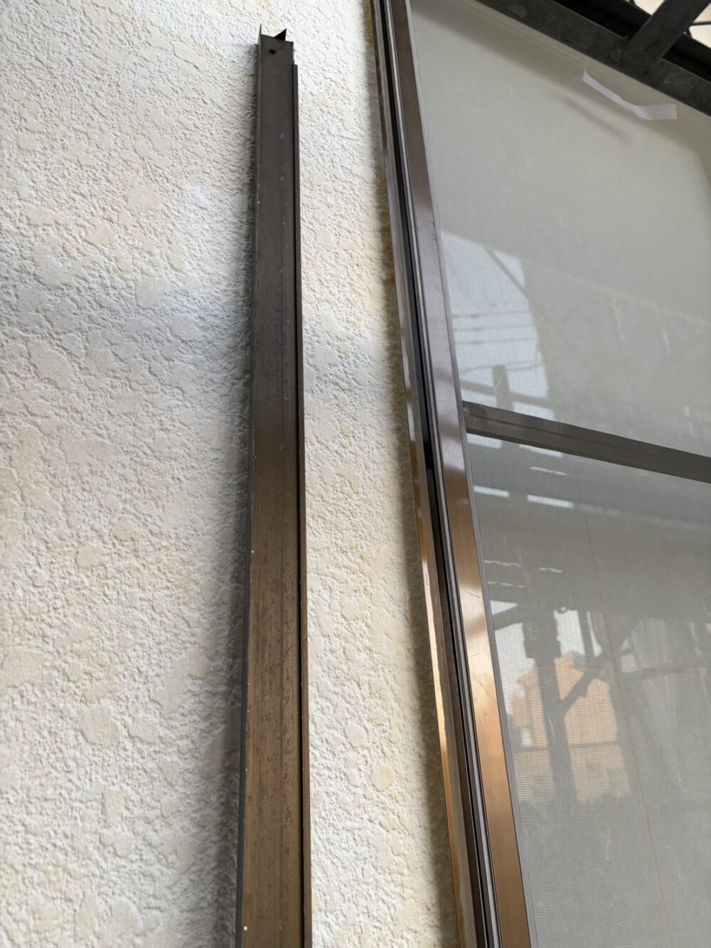 リフォームシャッター、窓サッシ、切断