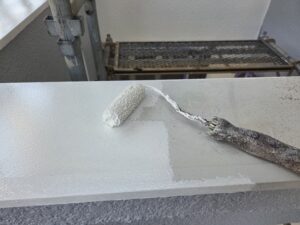 幕板水切り　錆止め