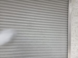 シャッター 洗浄