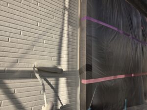 外壁　上塗り